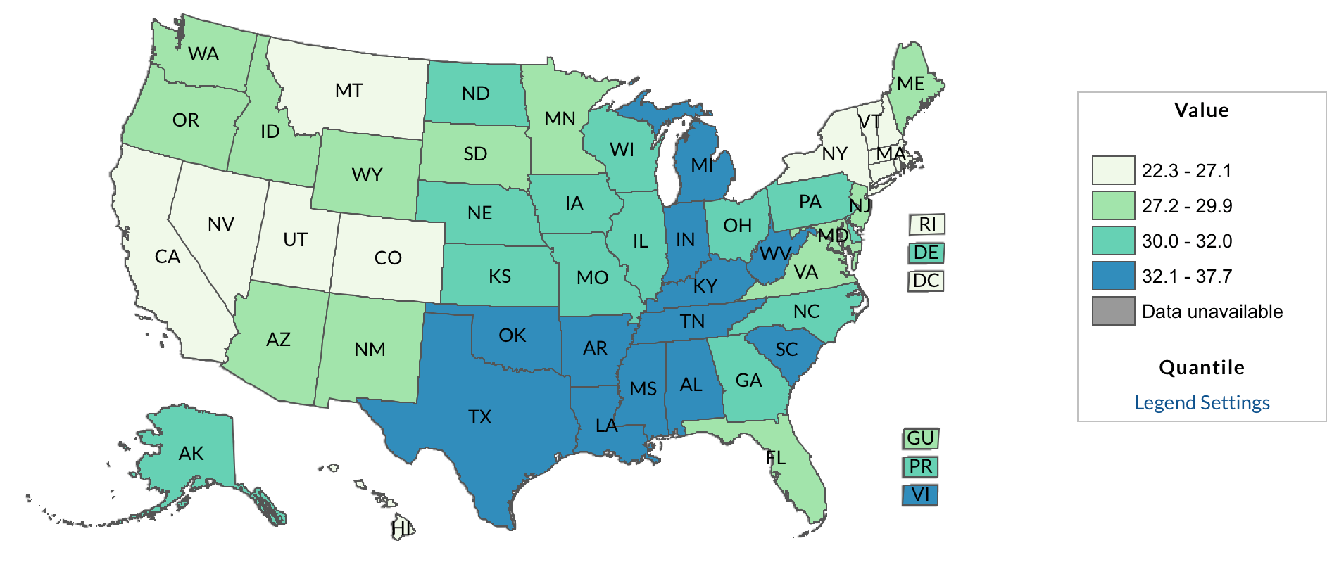 U.S. Obesity Rates Hit Record High — Prime Surgicare