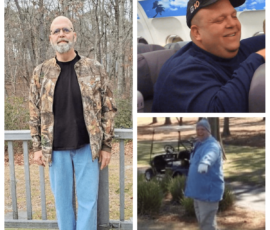 Outdoorsman lightens the load after 94-pound weight loss in eight months