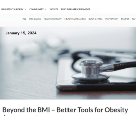 Dr. Seun Discusses the Outdated BMI in ObesityHelp.com