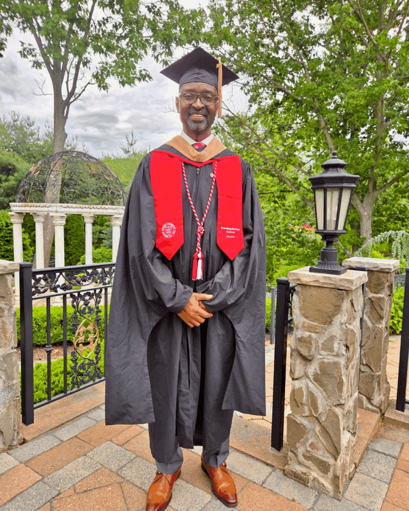 Dr. Seun Sowemimo, a bariatric, hernia and gallbladder surgeon in New Jersey, has earned an executive MBA and a Master of Science Degree in Healthcare Managemeent from Cornell University.
