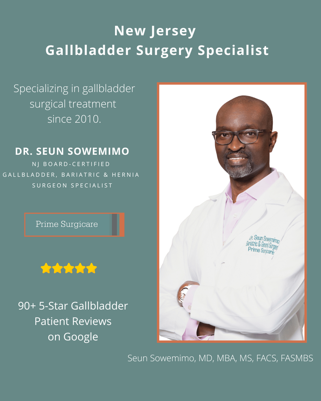 New Jersey gallbladder surgeon Dr. Sowemimo has performed many safe and successful gallbladder surgeries for people living in Millstone and surrounding areas.